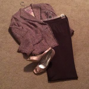 Brown and Pink Blazer